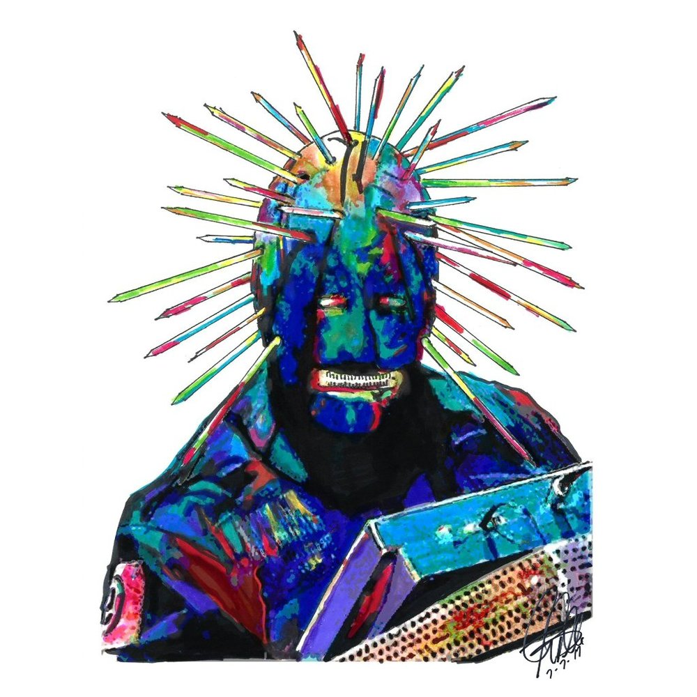 Craig Jones Slipknot Heavy Metal Music Poster Art - Picture 1 of 4